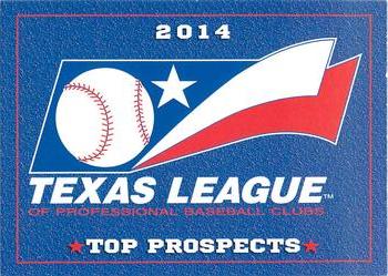 2014 Grandstand Texas League Top Prospects #NNO Texas League Logo Front