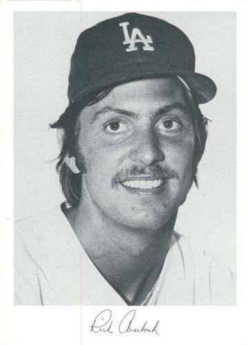 1976 Danny Goodman Los Angeles Dodgers #NNO Rick Auerbach Front