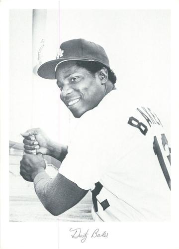 1976 Danny Goodman Los Angeles Dodgers #NNO Dusty Baker Front