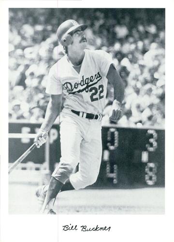 1976 Danny Goodman Los Angeles Dodgers #NNO Bill Buckner Front