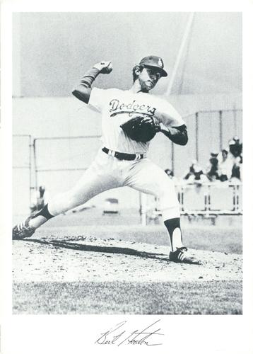 1976 Danny Goodman Los Angeles Dodgers #NNO Burt Hooton Front