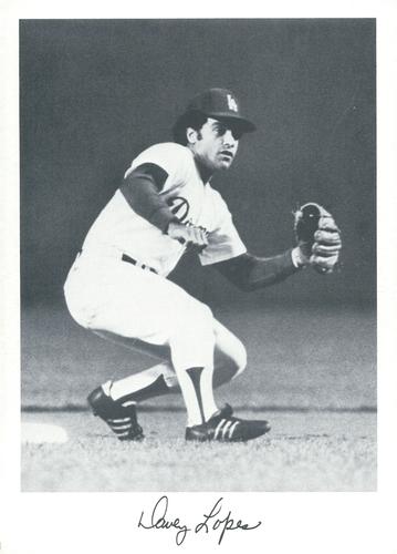 1976 Danny Goodman Los Angeles Dodgers #NNO Davey Lopes Front