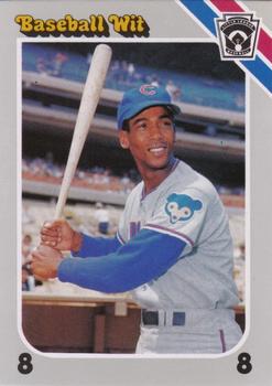 1990 Interpretive Marketing Baseball Wit - Unnumbered #NNO Ernie Banks Front