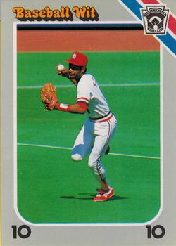1990 Interpretive Marketing Baseball Wit - Unnumbered #NNO Ozzie Smith Front