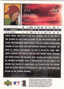 2002 Upper Deck MVP #173 Bud Smith Back