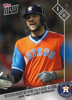 2017 Topps Now Players Weekend #PW-52 Jake Marisnick Front