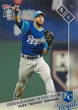 2017 Topps Now Players Weekend #PW-59 Alex Gordon Front