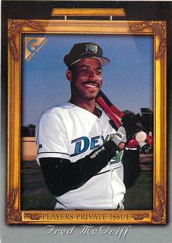 1998 Topps Gallery - Player's Private Issue Auction 50 Point #NNO Fred McGriff Front