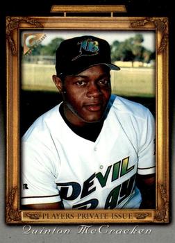 1998 Topps Gallery - Player's Private Issue Auction 50 Point #NNO Quinton McCracken Front