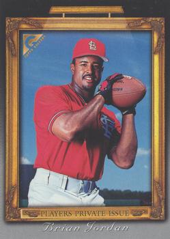 1998 Topps Gallery - Player's Private Issue Auction 50 Point #NNO Brian Jordan Front