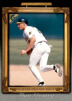 1998 Topps Gallery - Player's Private Issue Auction 50 Point #NNO Ben Grieve Front