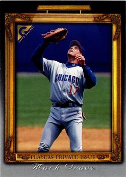 1998 Topps Gallery - Player's Private Issue Auction 50 Point #NNO Mark Grace Front