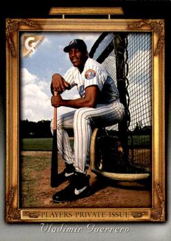 1998 Topps Gallery - Player's Private Issue Auction 50 Point #NNO Vladimir Guerrero Front
