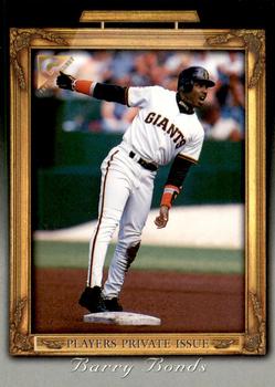 1998 Topps Gallery - Player's Private Issue Auction 50 Point #NNO Barry Bonds Front