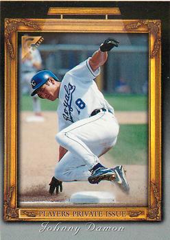 1998 Topps Gallery - Player's Private Issue Auction 50 Point #NNO Johnny Damon Front
