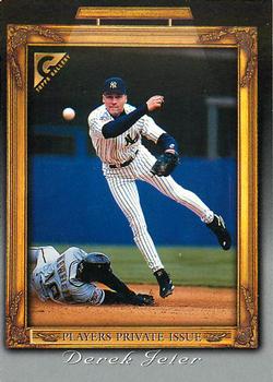 1998 Topps Gallery - Player's Private Issue Auction 50 Point #NNO Derek Jeter Front