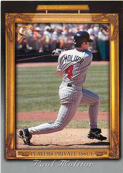 1998 Topps Gallery - Player's Private Issue Auction 50 Point #NNO Paul Molitor Front