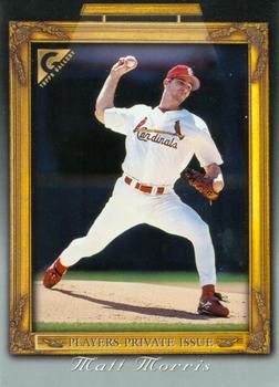 1998 Topps Gallery - Player's Private Issue Auction 50 Point #NNO Matt Morris Front