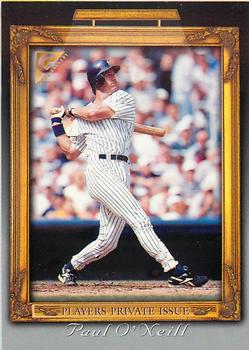1998 Topps Gallery - Player's Private Issue Auction 50 Point #NNO Paul O'Neill Front