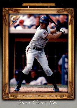 1998 Topps Gallery - Player's Private Issue Auction 75 Point #NNO Jose Cruz Jr. Front