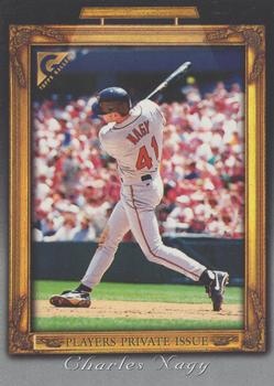 1998 Topps Gallery - Player's Private Issue Auction 75 Point #NNO Charles Nagy Front