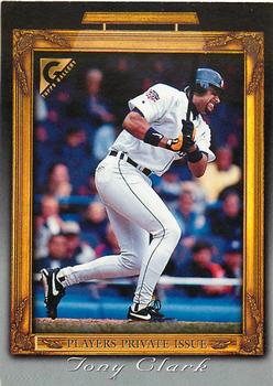 1998 Topps Gallery - Player's Private Issue Auction 75 Point #NNO Tony Clark Front