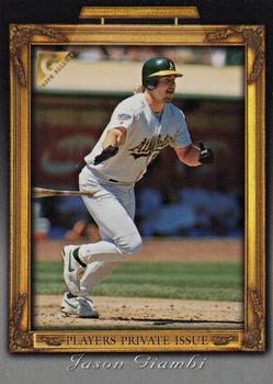 1998 Topps Gallery - Player's Private Issue Auction 75 Point #NNO Jason Giambi Front