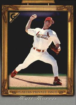 1998 Topps Gallery - Player's Private Issue Auction 75 Point #NNO Matt Morris Front