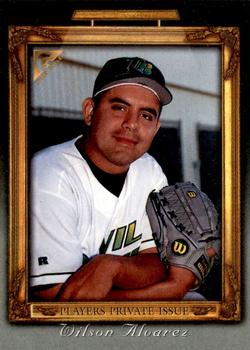 1998 Topps Gallery - Player's Private Issue Auction 100 Point #NNO Wilson Alvarez Front