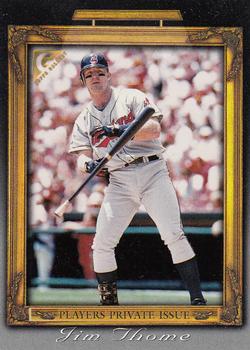 1998 Topps Gallery - Player's Private Issue Auction 100 Point #NNO Jim Thome Front
