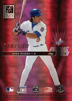 2004 Donruss Elite - Passing the Torch #PT-41 Roy Campanella / Mike Piazza Back
