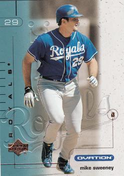 2002 Upper Deck Ovation #18 Mike Sweeney Front