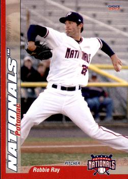 2013 Choice Potomac Nationals #01 Robbie Ray Front