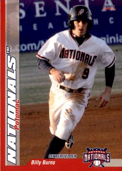 2013 Choice Potomac Nationals #03 Billy Burns Front