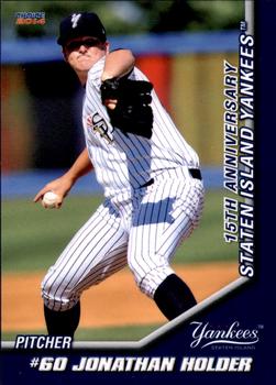 2014 Choice Staten Island Yankees #17 Jonathan Holder Front