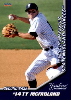2014 Choice Staten Island Yankees #23 Ty McFarland Front