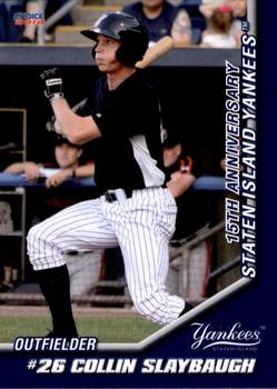 2014 Choice Staten Island Yankees #28 Collin Slaybaugh Front