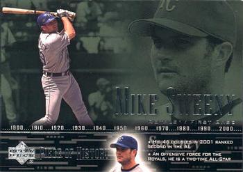 2002 Upper Deck Piece of History #28 Mike Sweeney Front