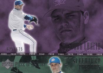2002 Upper Deck Piece of History #96A Gustavo Chacin Front