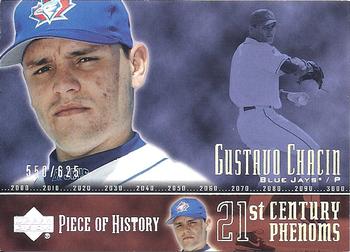 2002 Upper Deck Piece of History #96P Gustavo Chacin Front