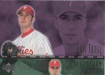 2002 Upper Deck Piece of History #122A Eric Junge Front