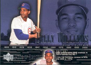 2002 Upper Deck Piece of History #57 Billy Williams Front