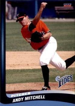 2009 Choice Norfolk Tides #22 Andy Mitchell Front
