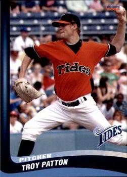2009 Choice Norfolk Tides #26 Troy Patton Front