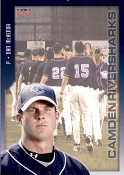 2005 Choice Camden Riversharks #17 Dan McKenna Front