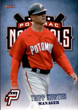 2014 Choice Potomac Nationals #28 Tripp Keister Front