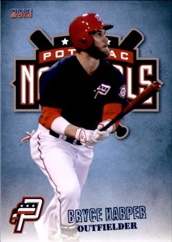 2014 Choice Potomac Nationals #32 Bryce Harper Front