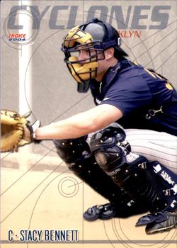 2004 Choice Brooklyn Cyclones #06 Stacy Bennett Front