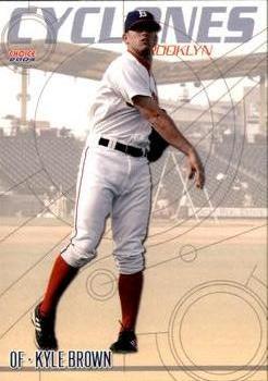 2004 Choice Brooklyn Cyclones #08 Kyle Brown Front