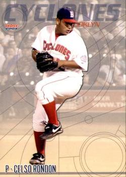 2004 Choice Brooklyn Cyclones #27 Celso Rondon Front